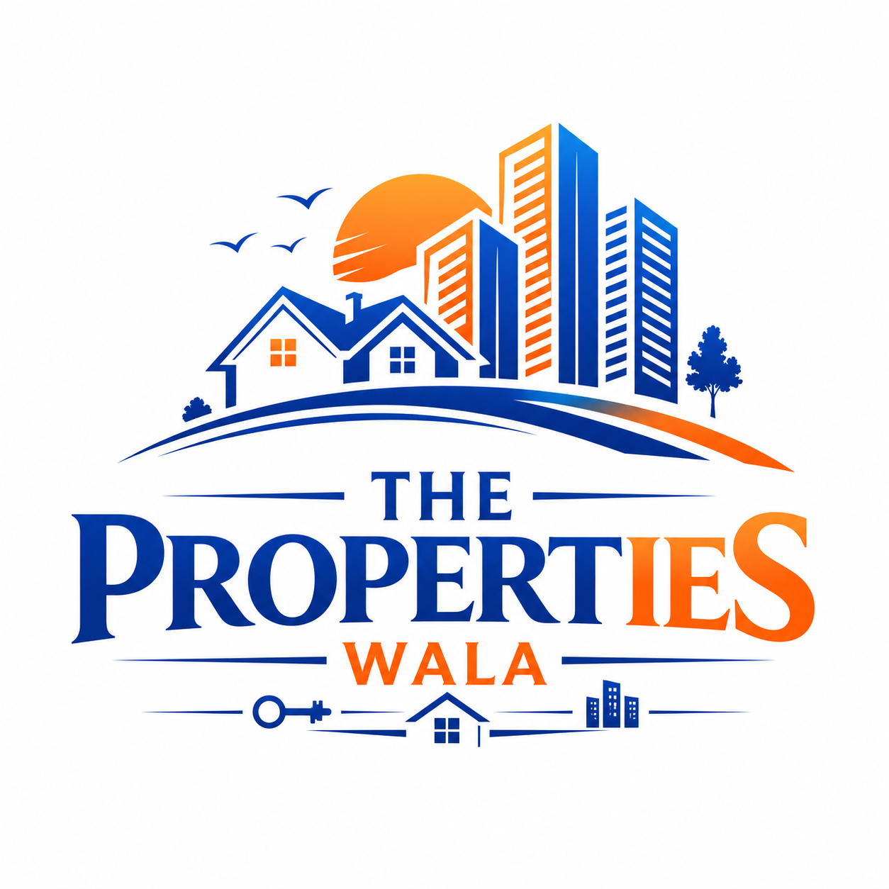 The Properties Wala Logo