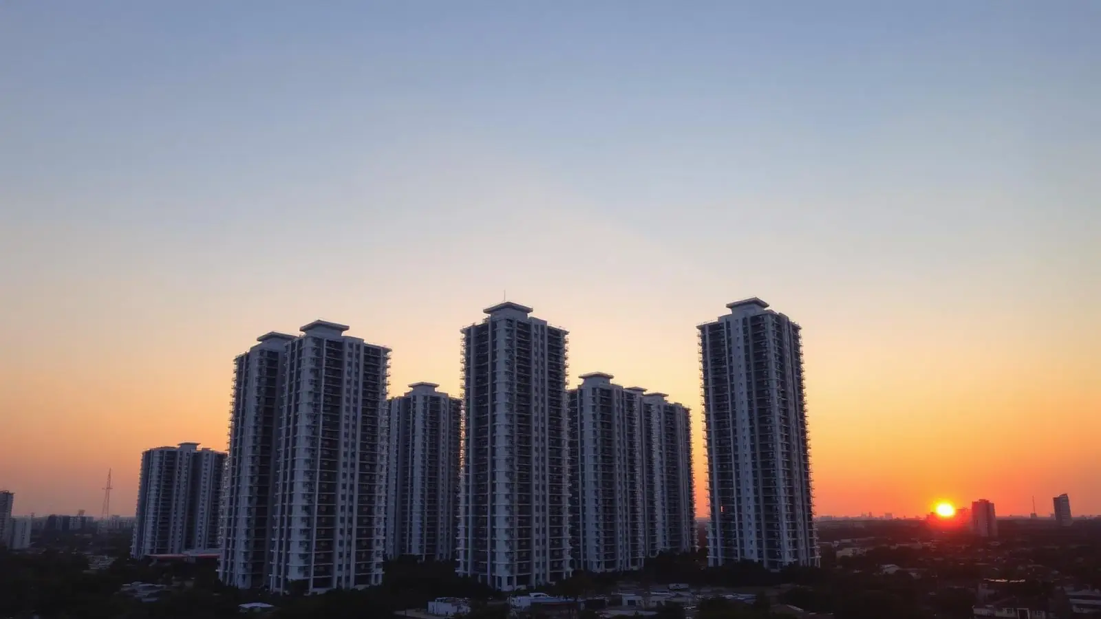Nagpur city skyline — property in Nagpur